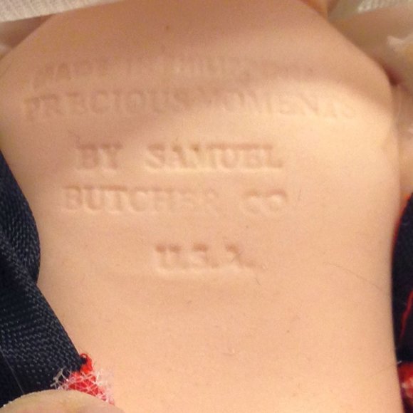 Precious Moments Doll by Samuel Butcher, likely vintage - Picture 5 of 13
